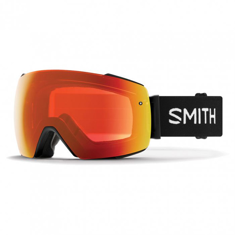 I/O Mag XL Goggle - Black - CP Red Mirror