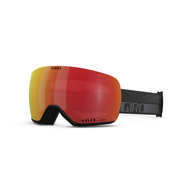 Article II Goggle - Black Grey Flow - Vivid Ember