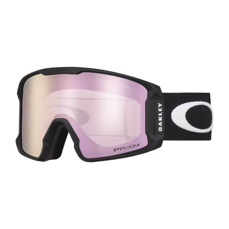 Line Miner L Goggle - Matte Black - Hi Pink